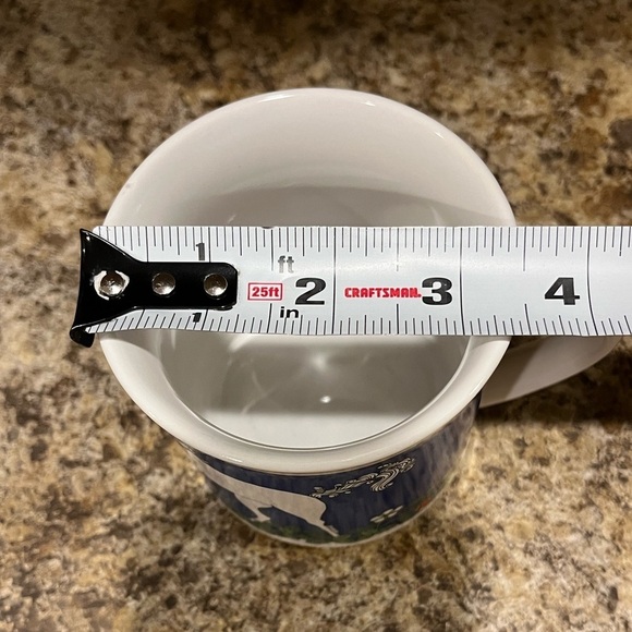 Vintage Unicorn Mug with Blue and White Design - Picture 13 of 16